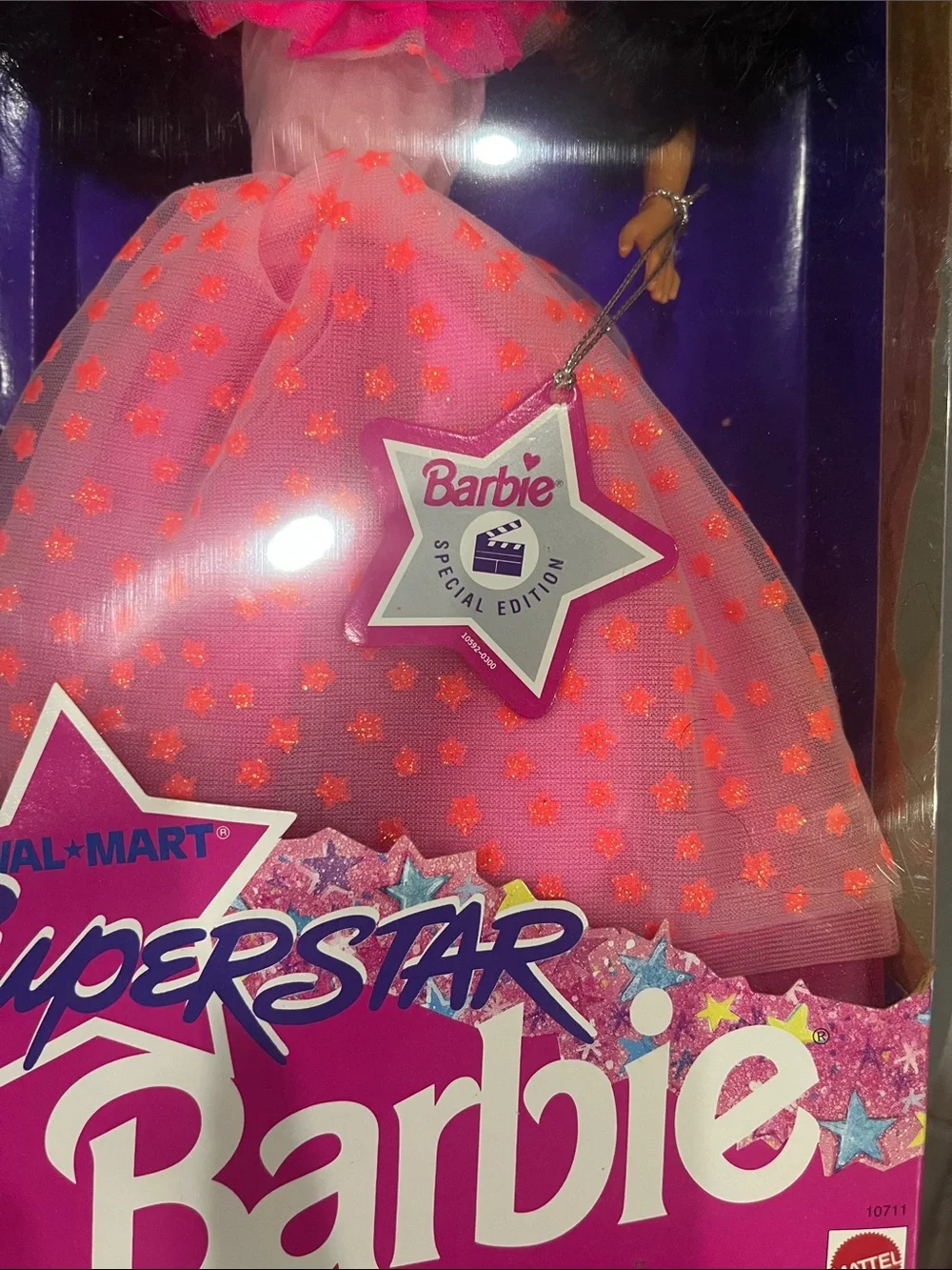 1993 Mattel Wal-Mart Superstar Barbie (African American Special Edition) 10711